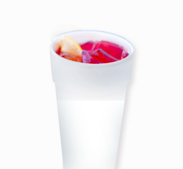 Classic cherry Kool-Aid, sweet and fruity, served ice-cold for a refreshing treat.