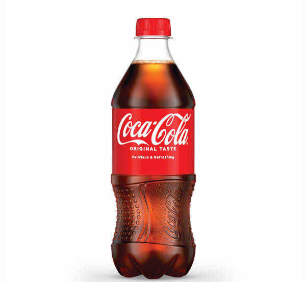 Classic Coke, served ice-cold in a glass bottle for that signature taste.