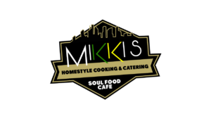 Logo of Mikki's Cafe, featuring a vibrant design that embodies the essence of Southern hospitality and soul food.