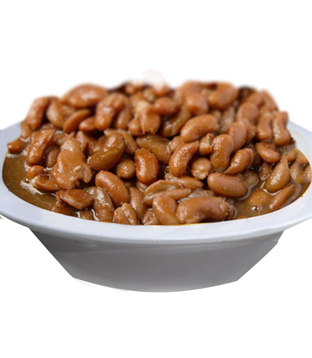 Enjoy a hearty bowl of red beans, slow-cooked to perfection with savory spices.